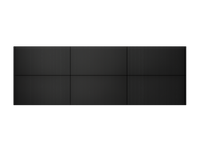 72 in. DB w/ 6 Drawers - Matte Black